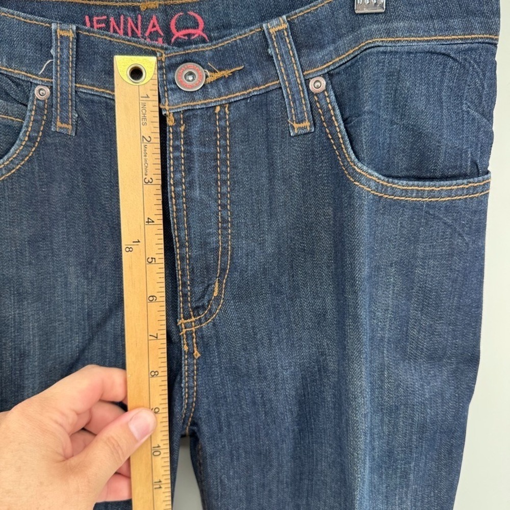 Cinch Jeans Womens Sz 30/9 R (32x32) Blue Jenna Slim Straight Leg Western Denim - Picture 9 of 13